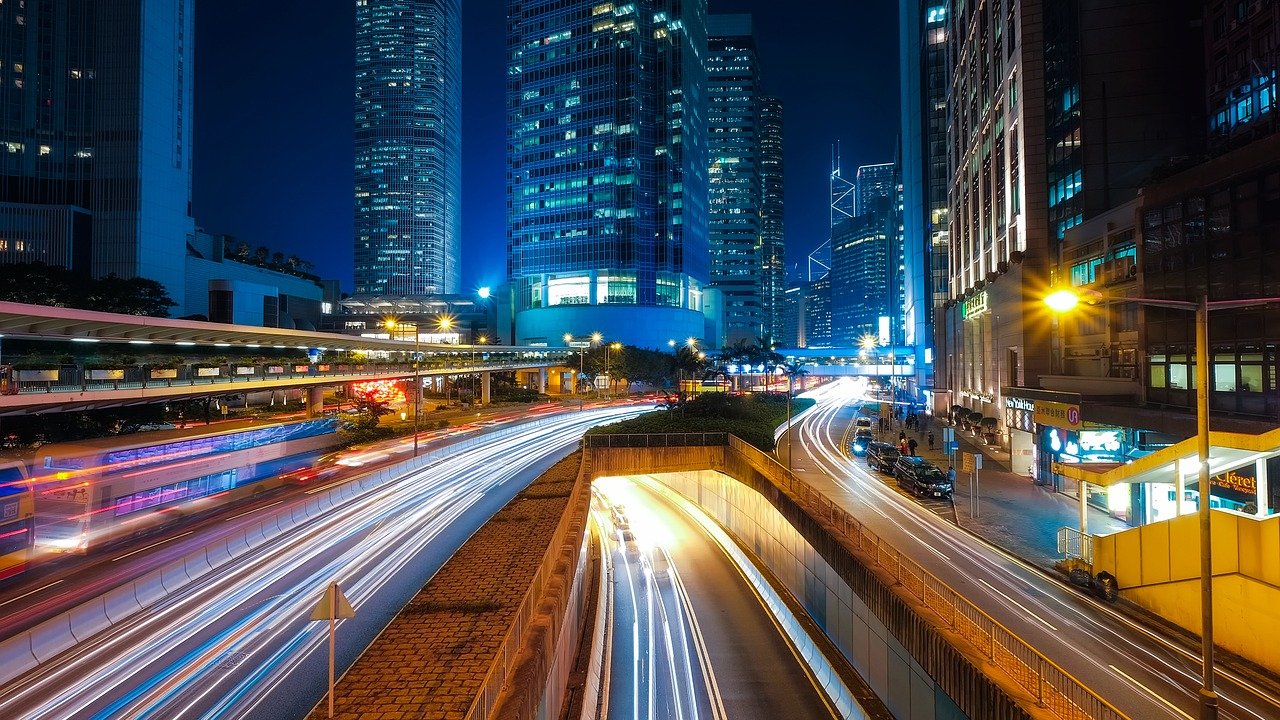 hong kong, city, urban